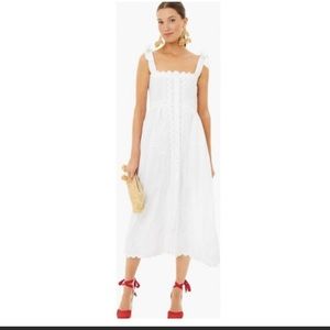 Juliet Dunn White Dress